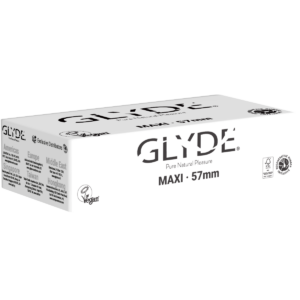Glyde prémium vegán óvszer (100 db) – extragazdaságos csomagolás